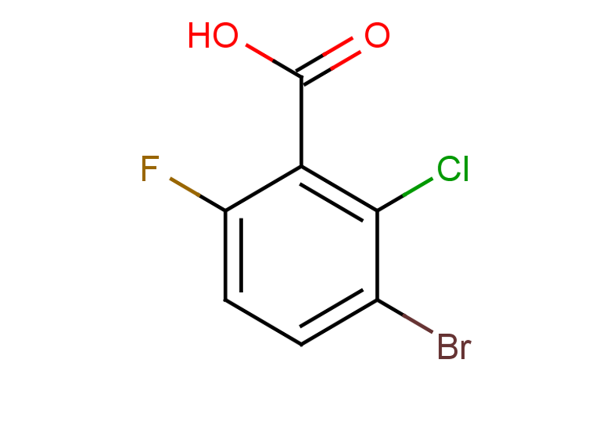 3-bromo-2-chloro-6-fluorobenzoic acid