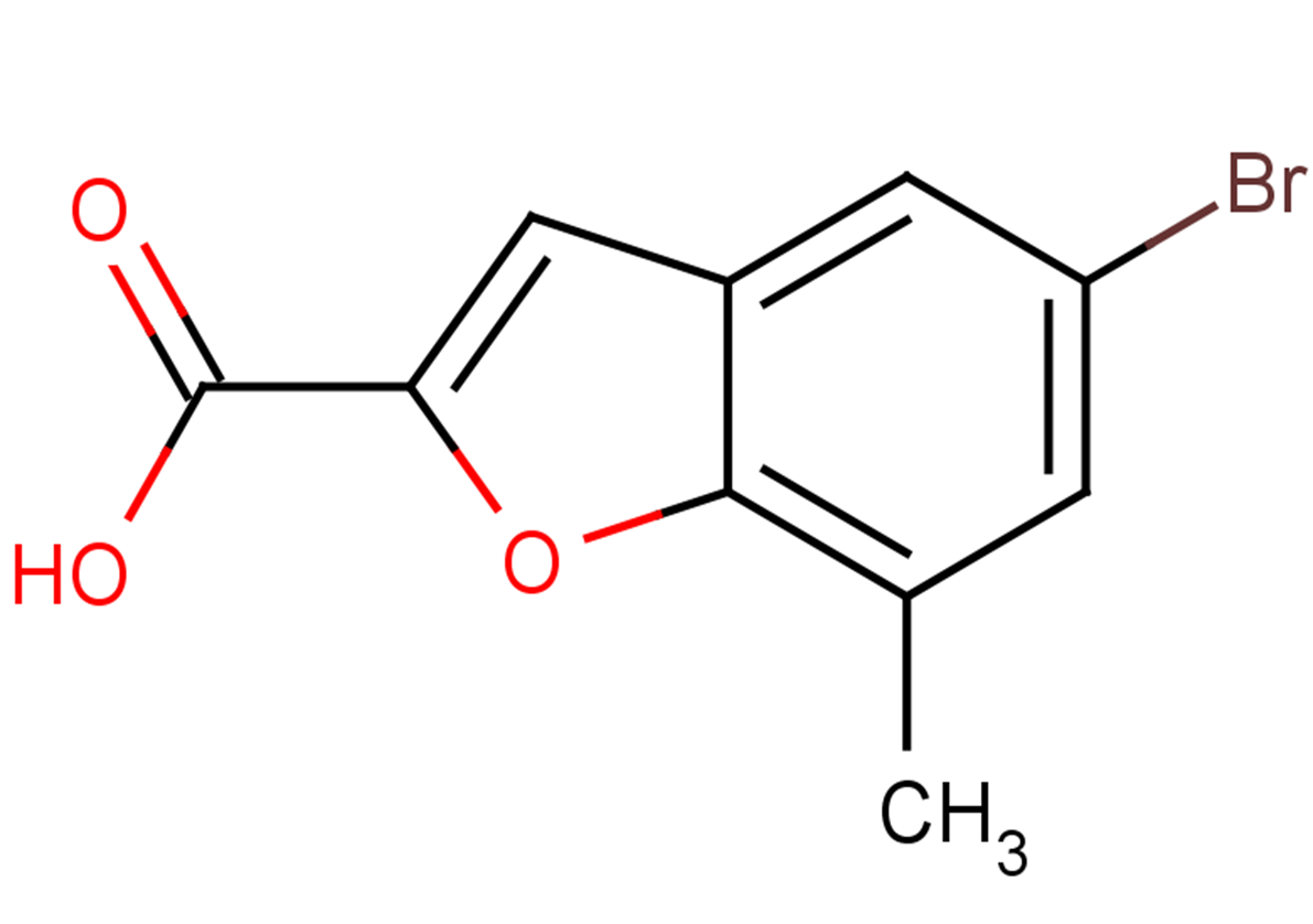 5-bromo-7-methyl-1-benzofuran-2-carboxylic acid