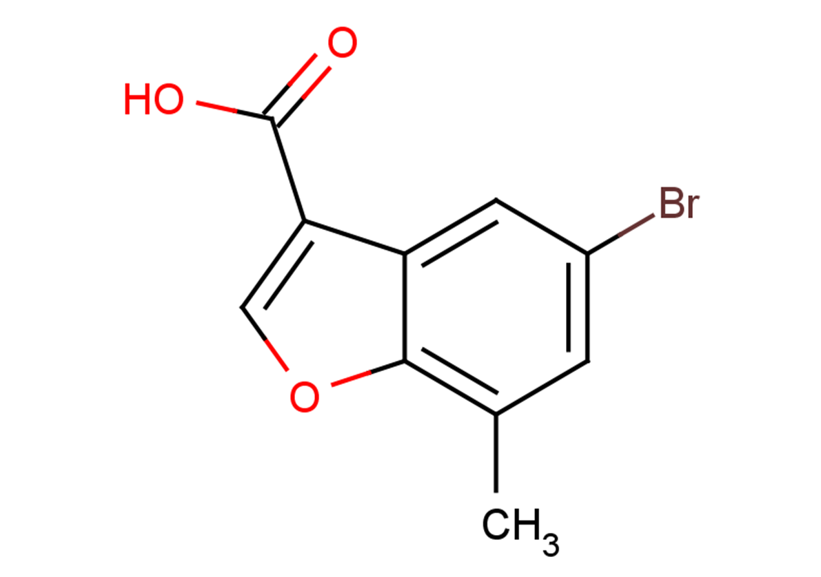 5-bromo-7-methyl-1-benzofuran-3-carboxylic acid