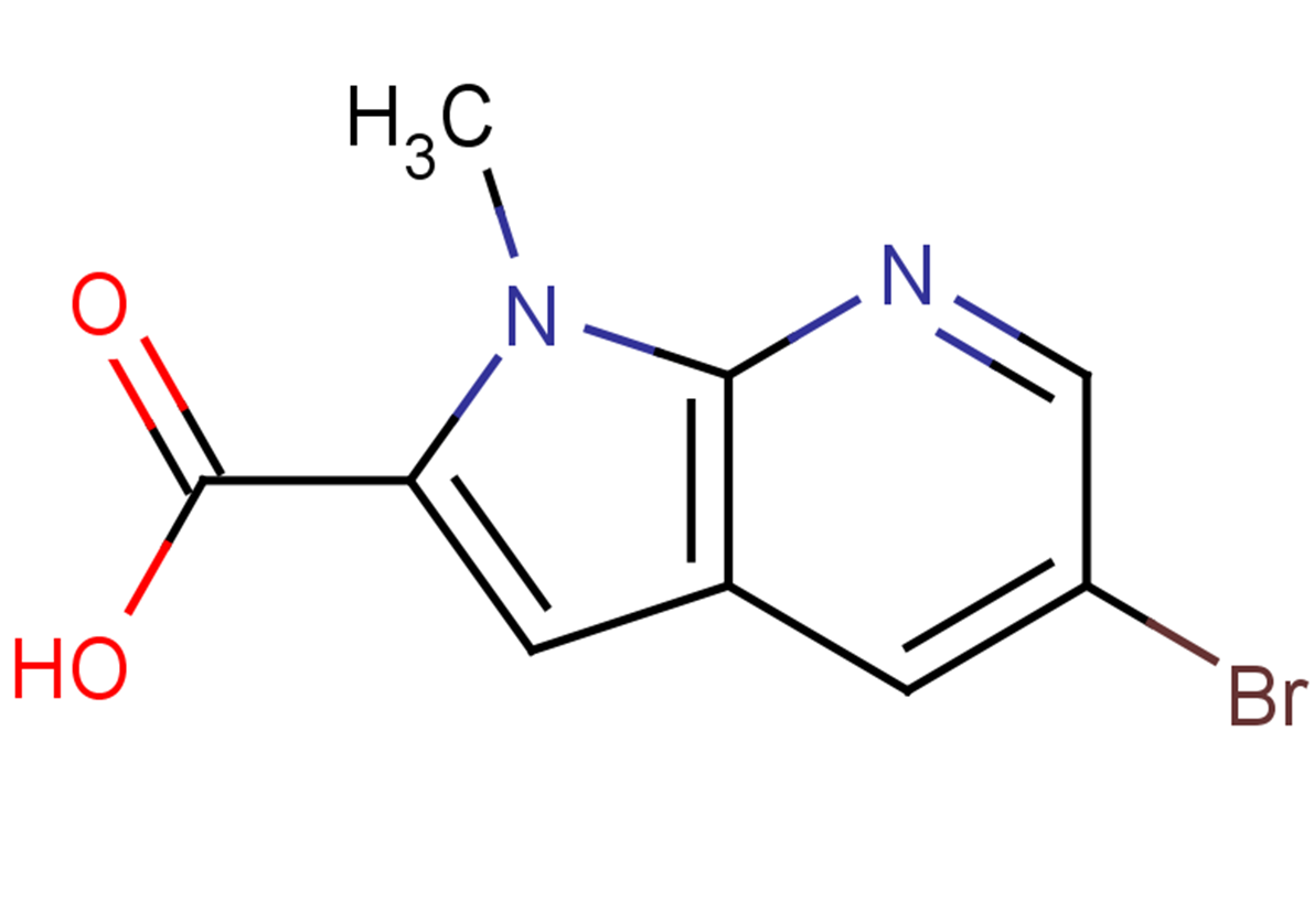 5-bromo-1-methyl-1H-pyrrolo[2,3-b]pyridine-2-carboxylic acid