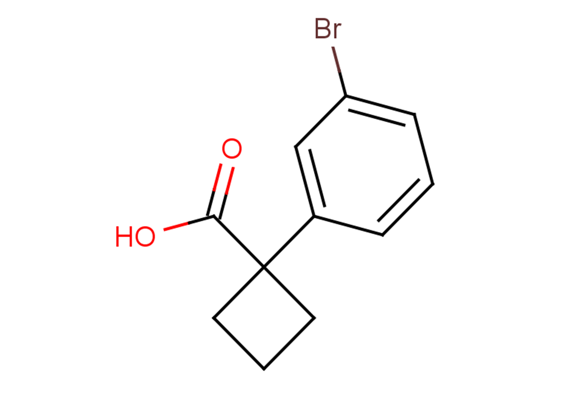 1-(3-bromophenyl)cyclobutane-1-carboxylic acid