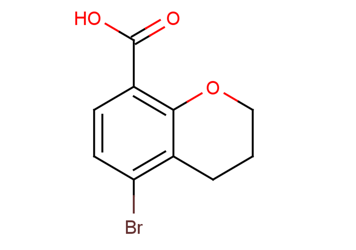 5-bromo-3,4-dihydro-2H-1-benzopyran-8-carboxylic acid