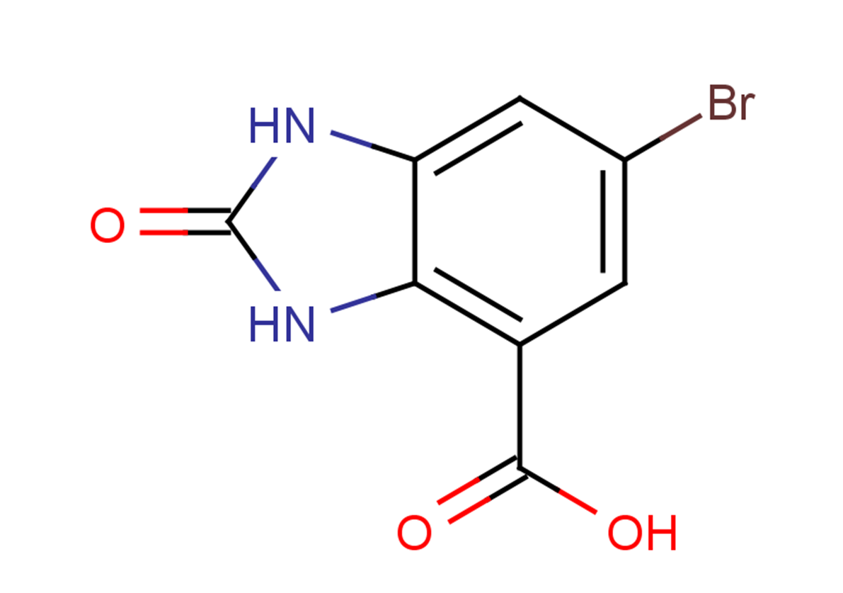 6-bromo-2-oxo-2,3-dihydro-1H-1,3-benzodiazole-4-carboxylic acid