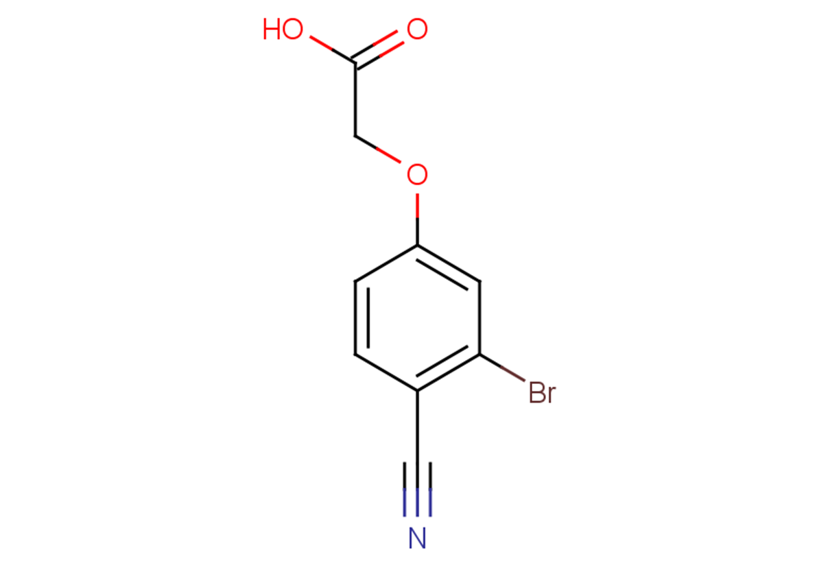 2-(3-bromo-4-cyanophenoxy)acetic acid