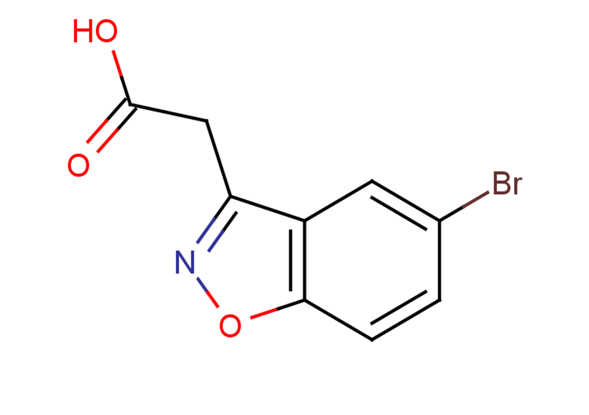 2-(5-bromo-1,2-benzoxazol-3-yl)acetic acid