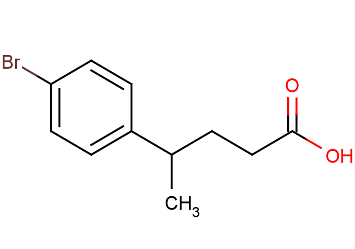 4-(4-bromophenyl)pentanoic acid