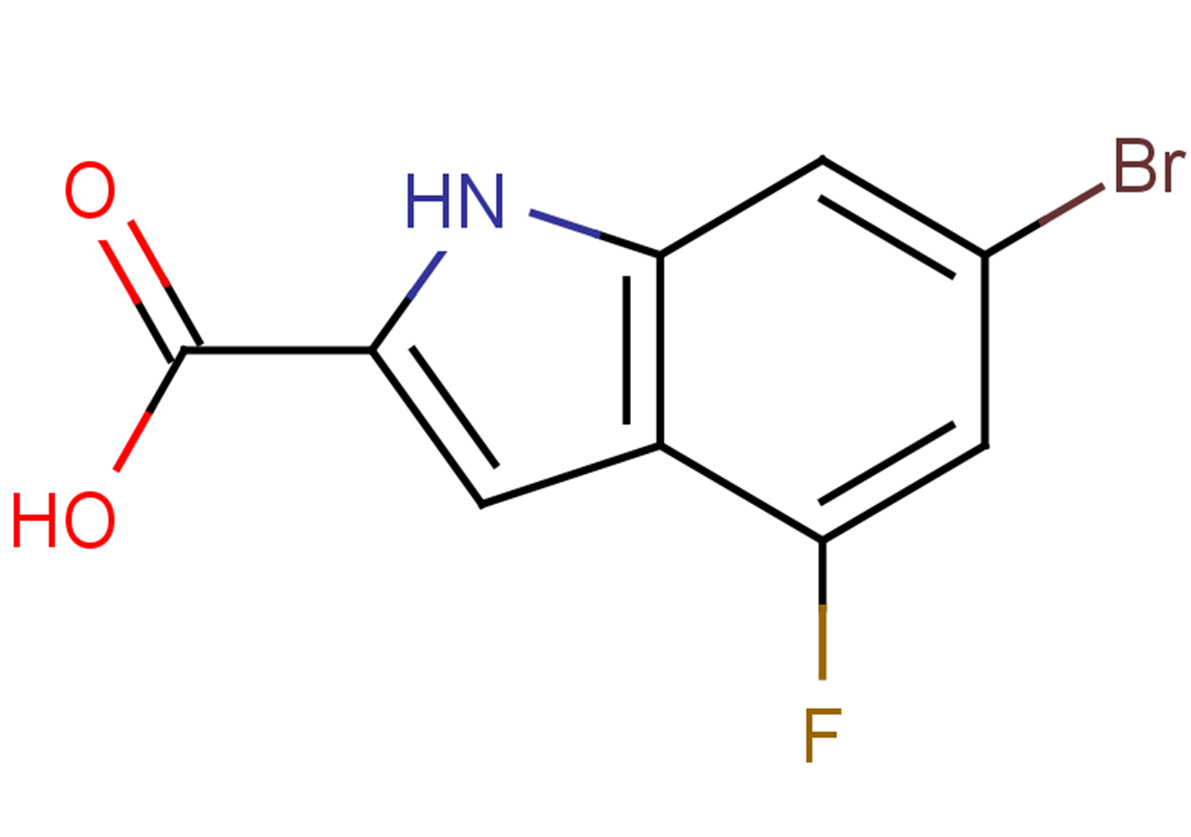 6-bromo-4-fluoro-1H-indole-2-carboxylic acid