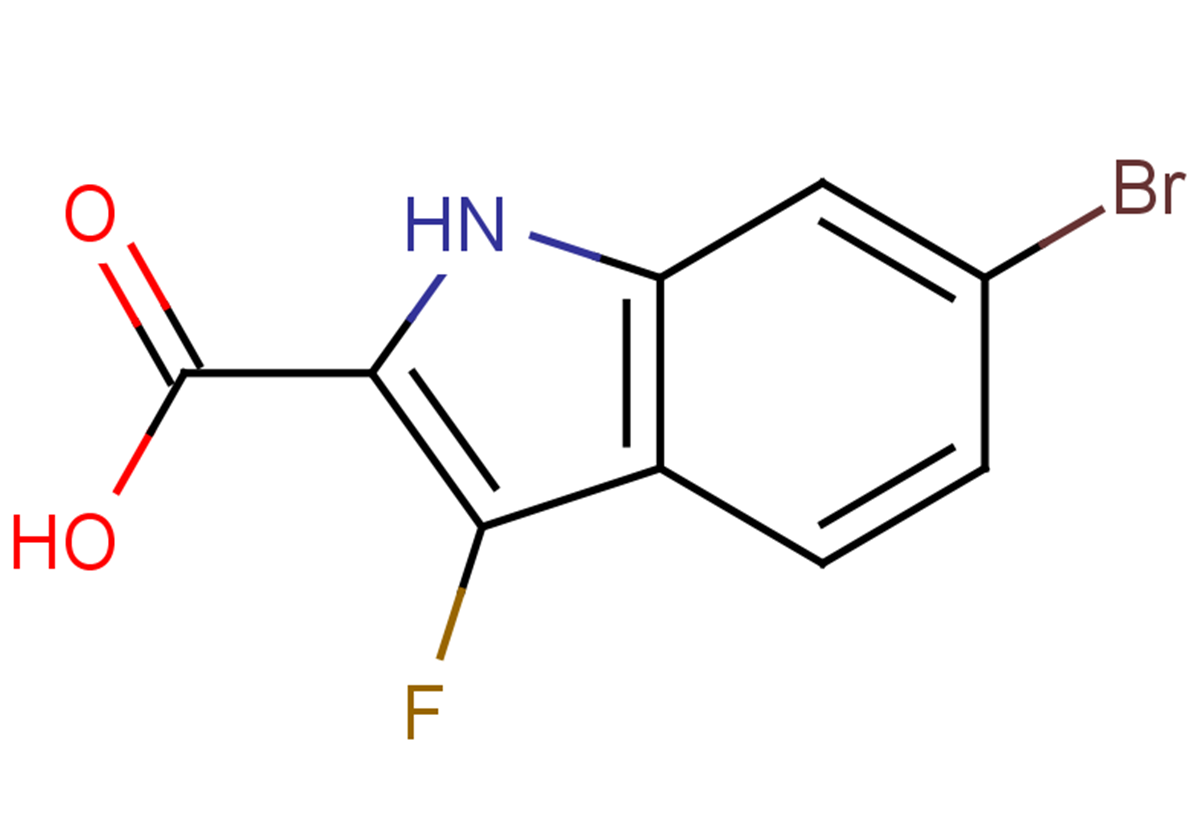 6-bromo-3-fluoro-1H-indole-2-carboxylic acid