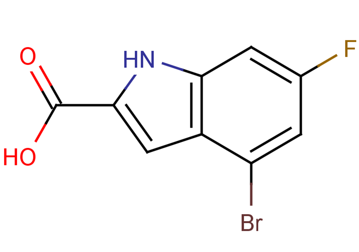 4-bromo-6-fluoro-1H-indole-2-carboxylic acid