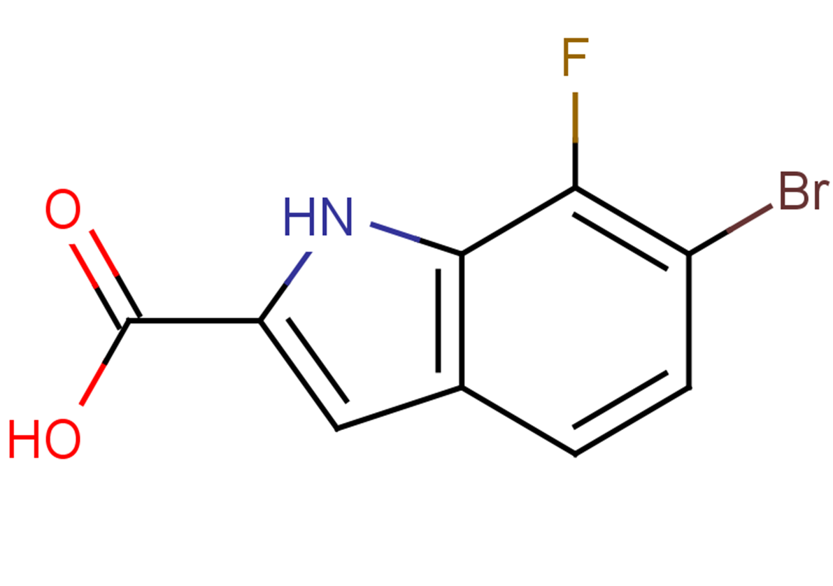 6-bromo-7-fluoro-1H-indole-2-carboxylic acid