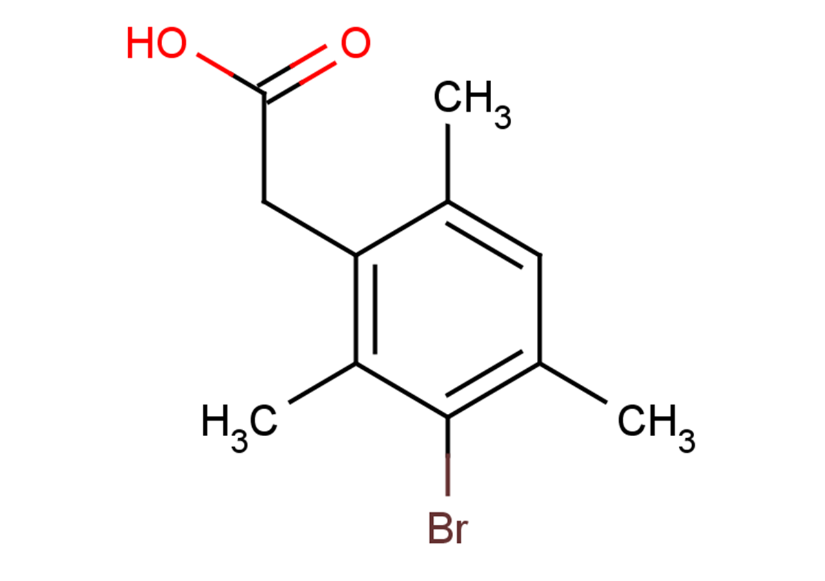 2-(3-bromo-2,4,6-trimethylphenyl)acetic acid