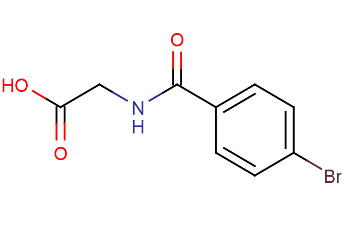 2-[(4-bromophenyl)formamido]acetic acid