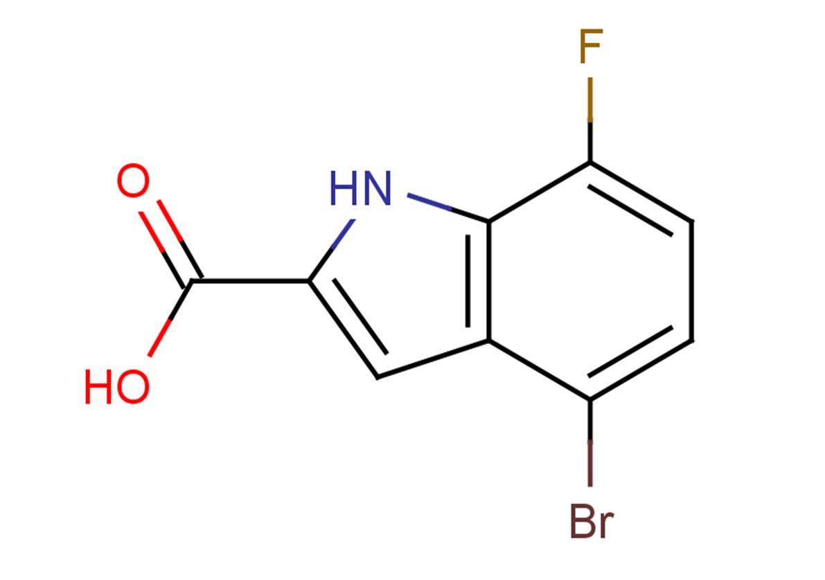 4-bromo-7-fluoro-1H-indole-2-carboxylic acid