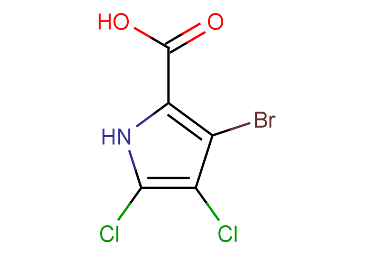 3-bromo-4,5-dichloro-1H-pyrrole-2-carboxylic acid