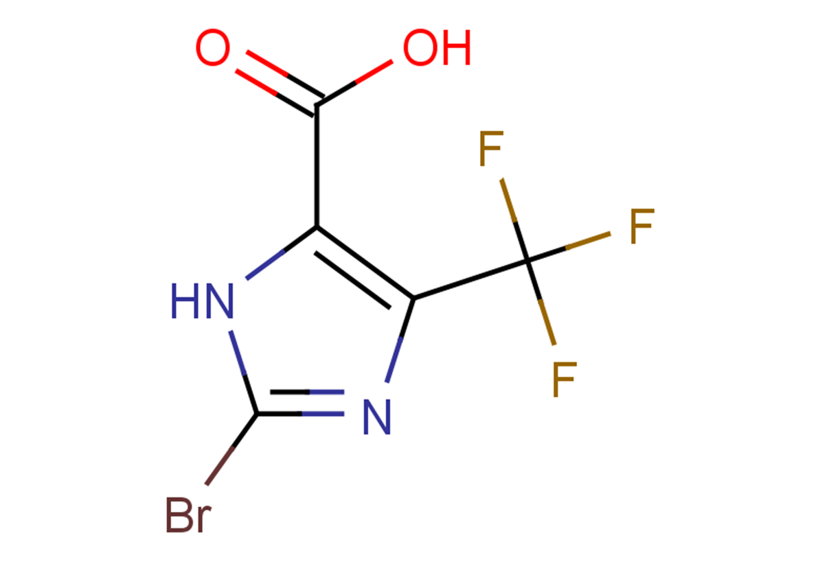 2-bromo-4-(trifluoromethyl)-1H-imidazole-5-carboxylic acid