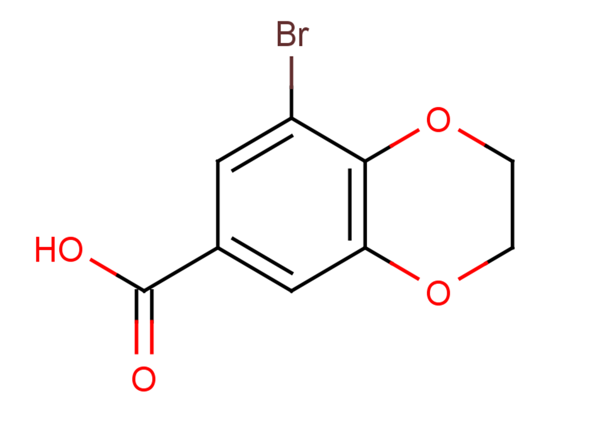 8-bromo-2,3-dihydro-1,4-benzodioxine-6-carboxylic acid