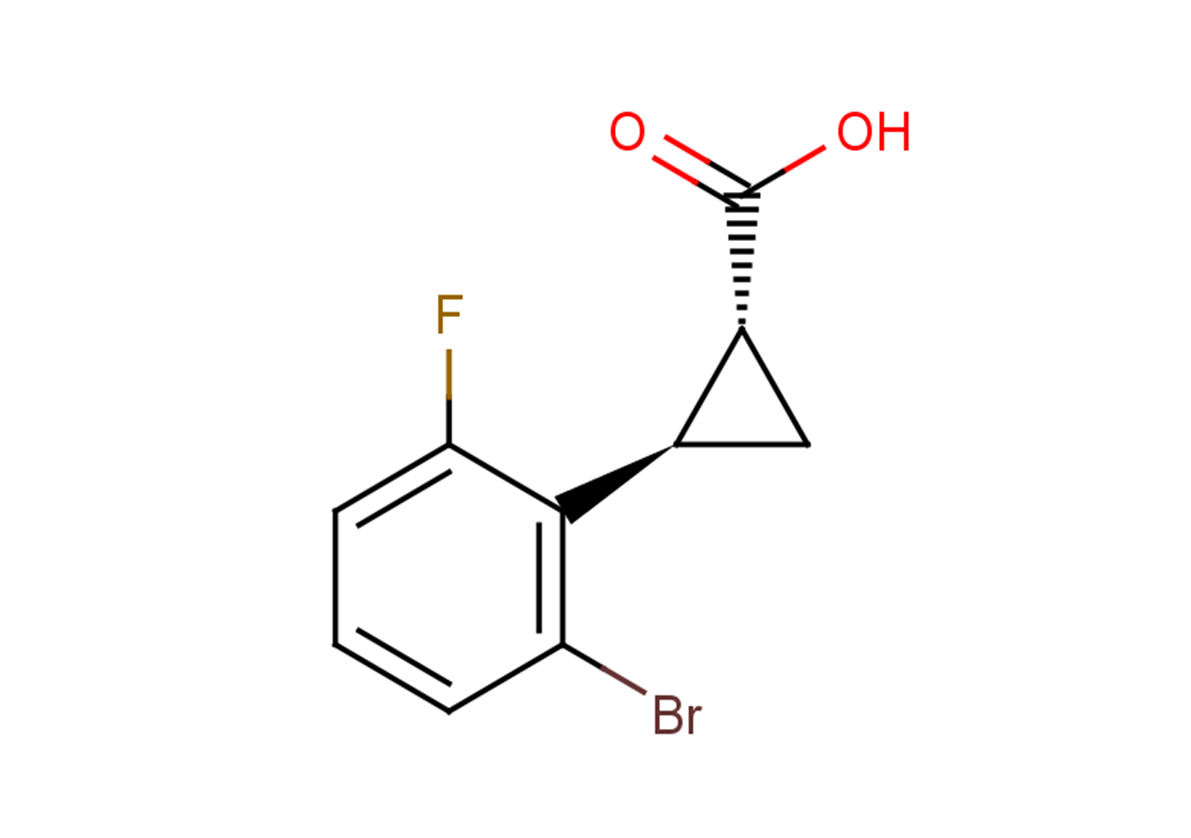 (1R,2R)-2-(2-bromo-6-fluorophenyl)cyclopropane-1-carboxylic acid