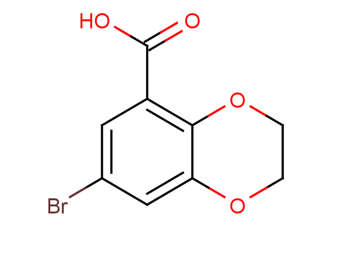 7-bromo-2,3-dihydro-1,4-benzodioxine-5-carboxylic acid