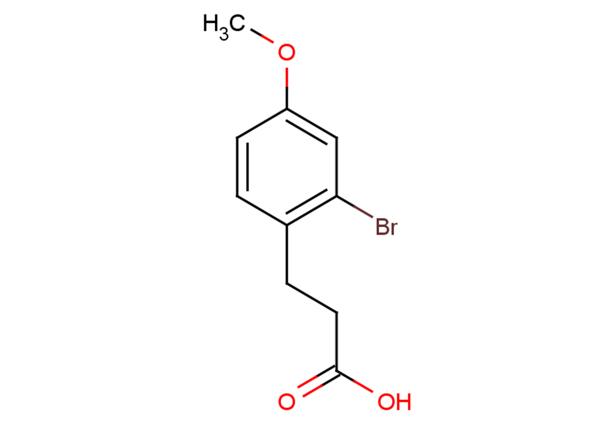 3-(2-bromo-4-methoxyphenyl)propanoic acid