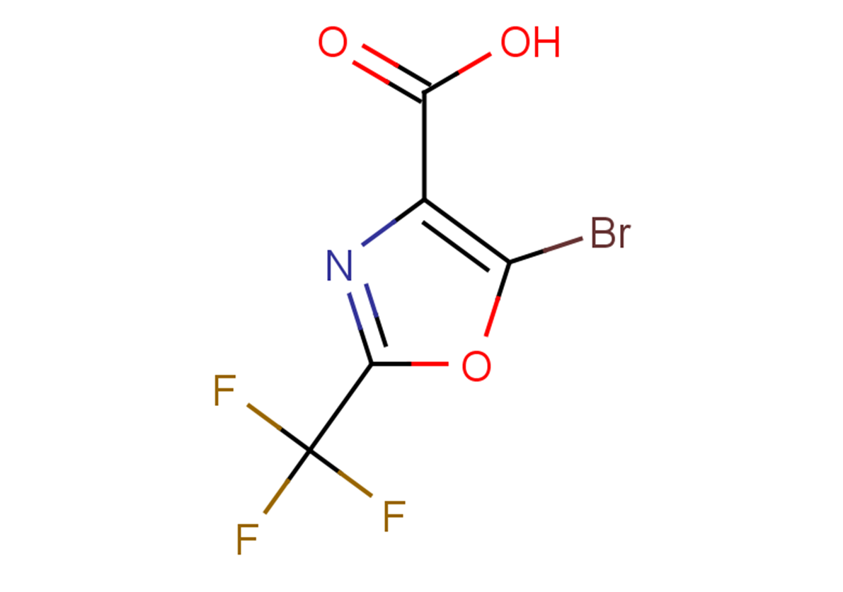 5-bromo-2-(trifluoromethyl)-1,3-oxazole-4-carboxylic acid