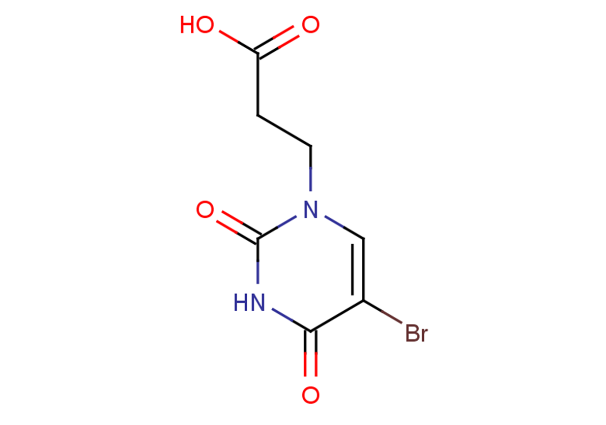 3-(5-bromo-2,4-dioxo-1,2,3,4-tetrahydropyrimidin-1-yl)propanoic acid