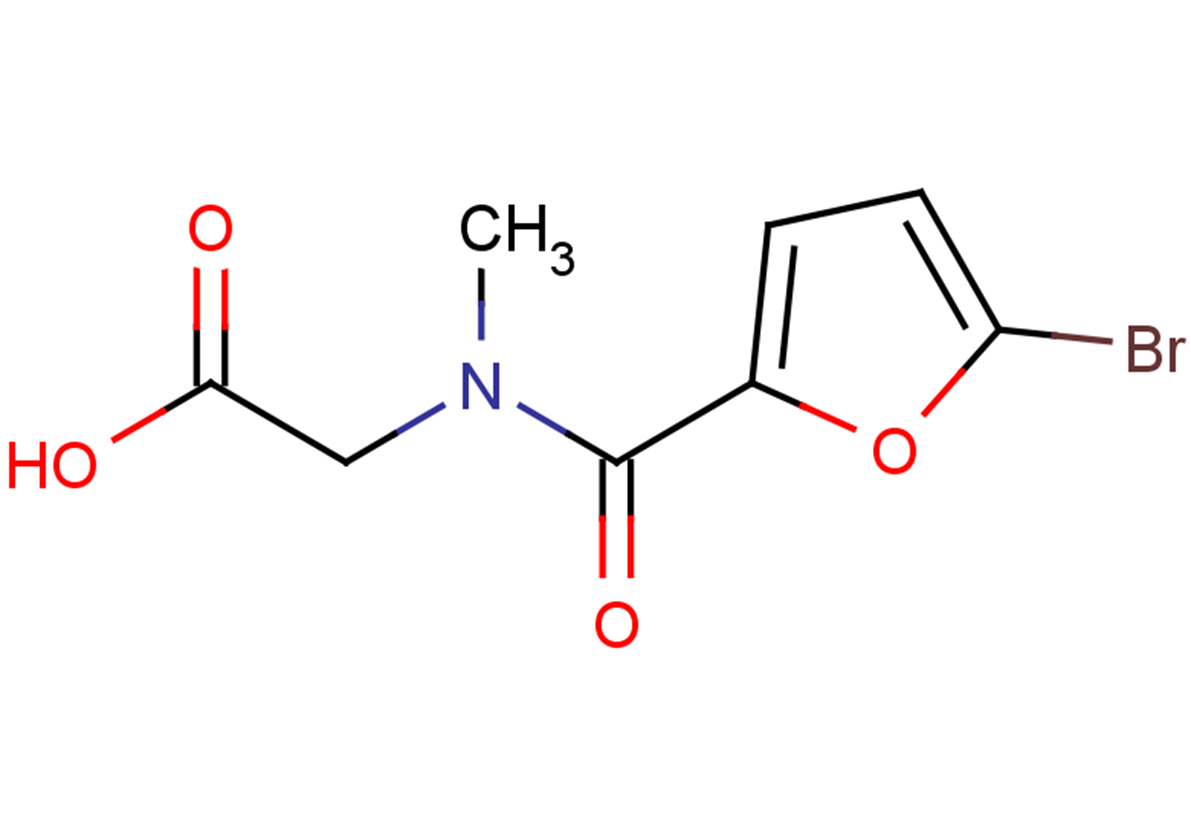 2-[1-(5-bromofuran-2-yl)-N-methylformamido]acetic acid