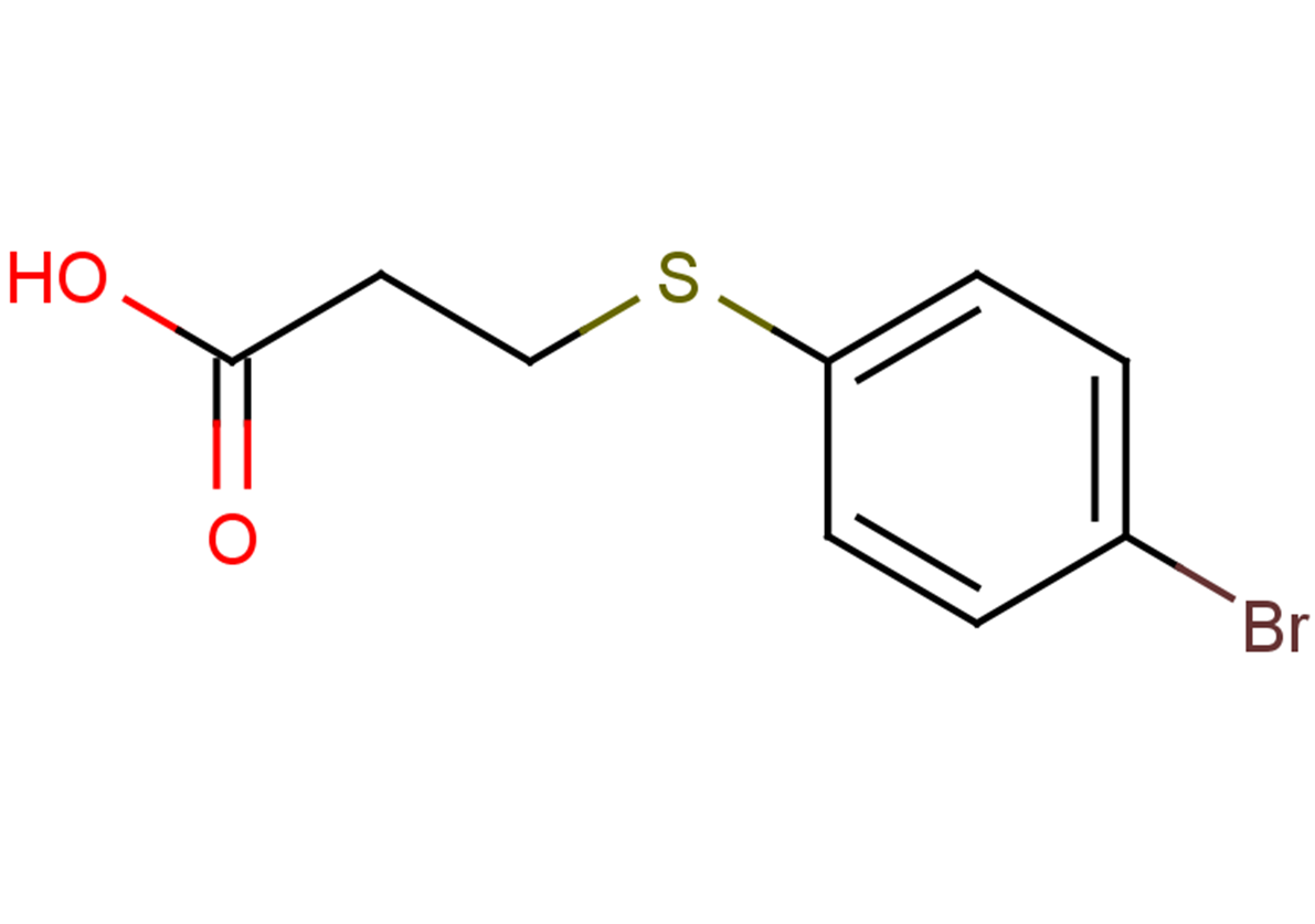 3-[(4-bromophenyl)sulfanyl]propanoic acid