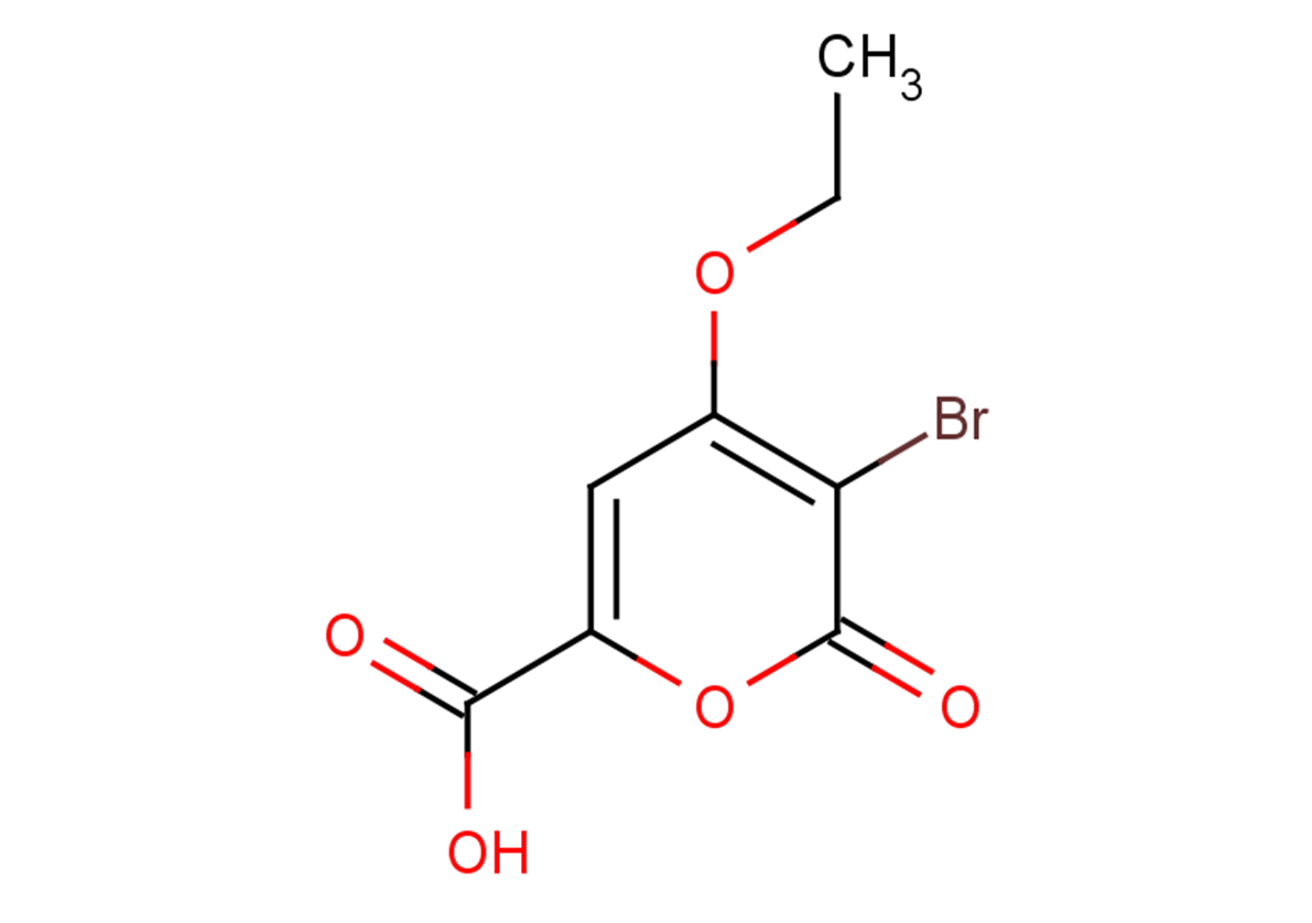 3-bromo-4-ethoxy-2-oxo-2H-pyran-6-carboxylic acid