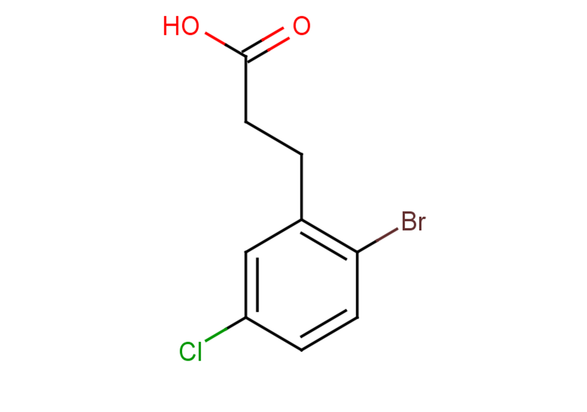 3-(2-bromo-5-chlorophenyl)propanoic acid