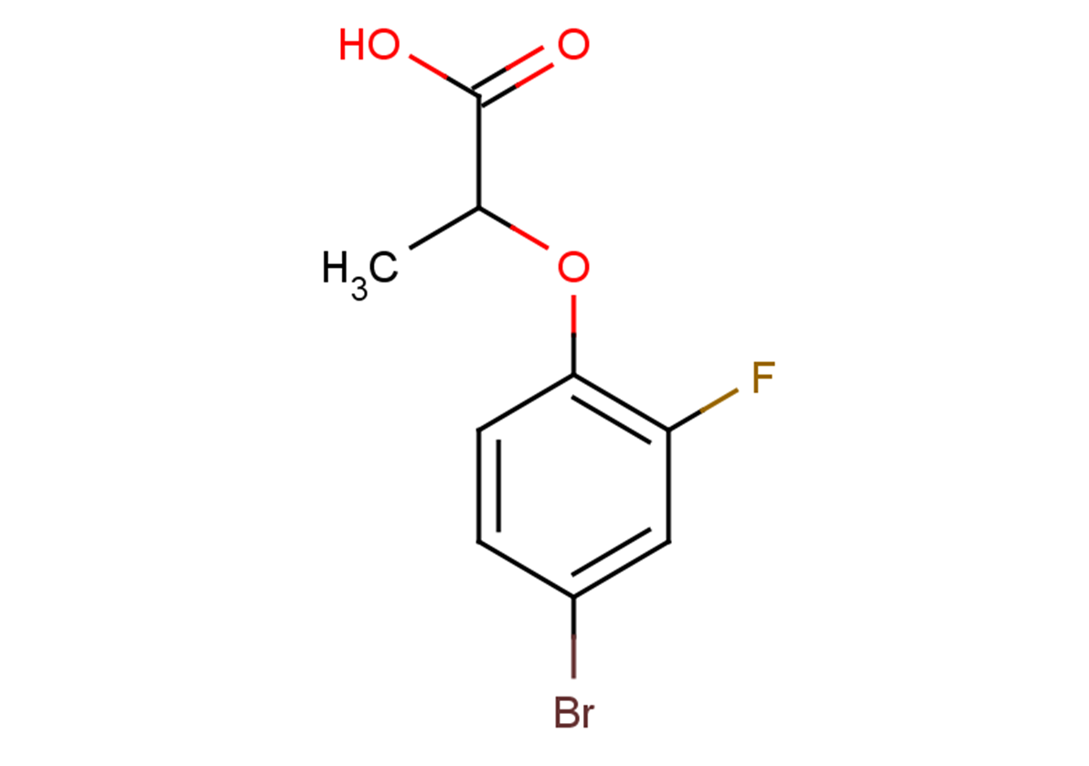 2-(4-bromo-2-fluorophenoxy)propanoic acid
