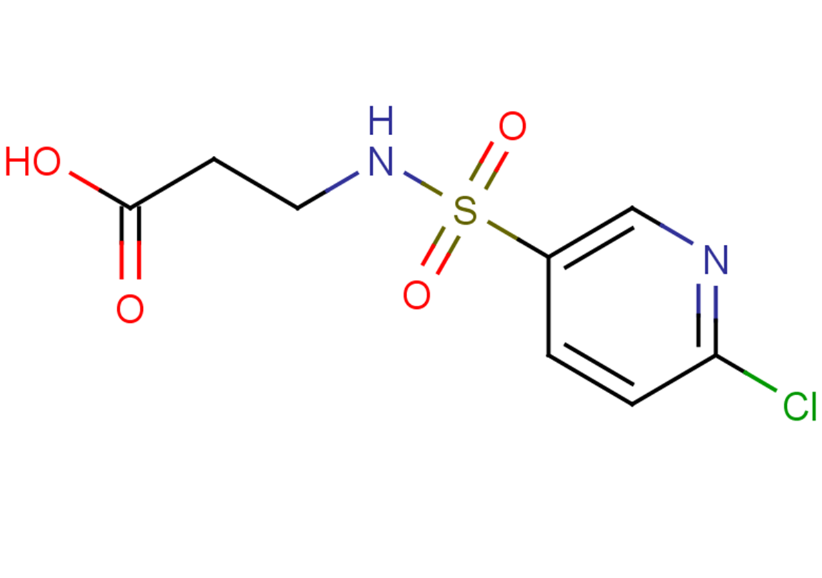 3-(6-chloropyridine-3-sulfonamido)propanoic acid