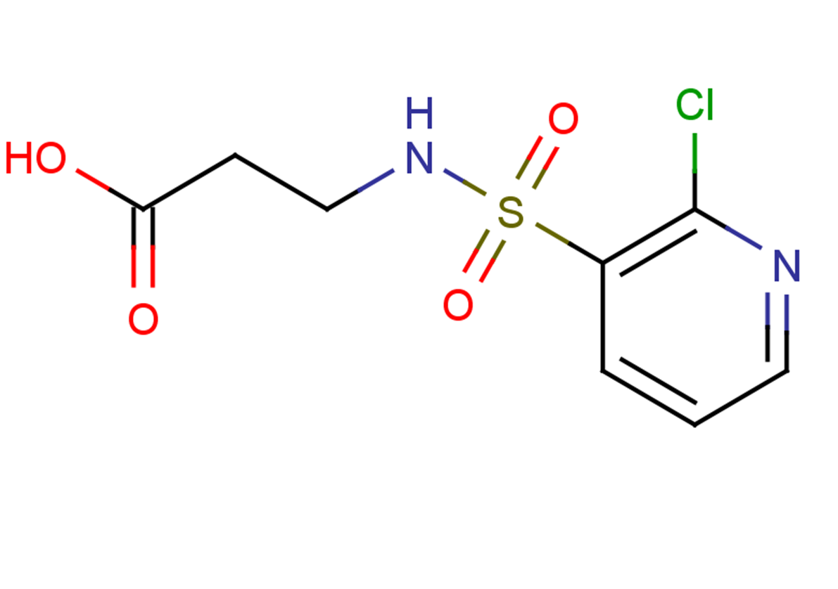 3-(2-chloropyridine-3-sulfonamido)propanoic acid