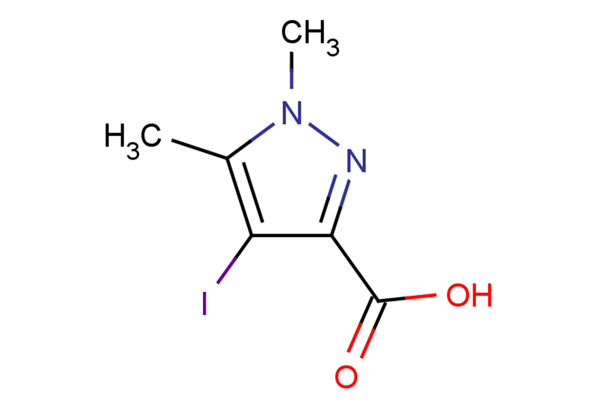 4-iodo-1,5-dimethyl-1H-pyrazole-3-carboxylic acid