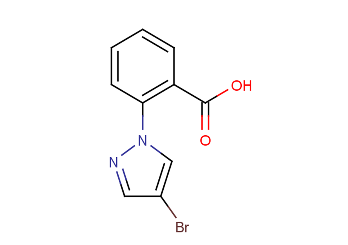 2-(4-bromo-1H-pyrazol-1-yl)benzoic acid