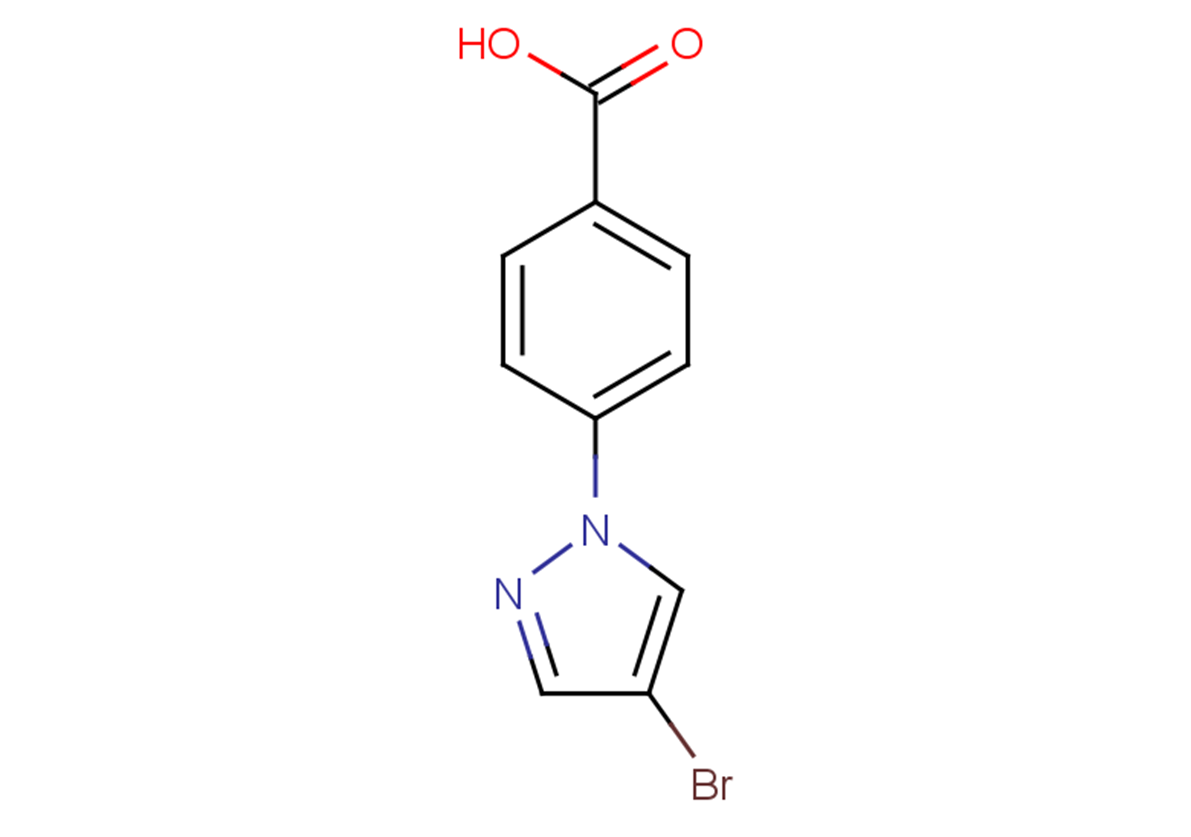4-(4-bromo-1H-pyrazol-1-yl)benzoic acid