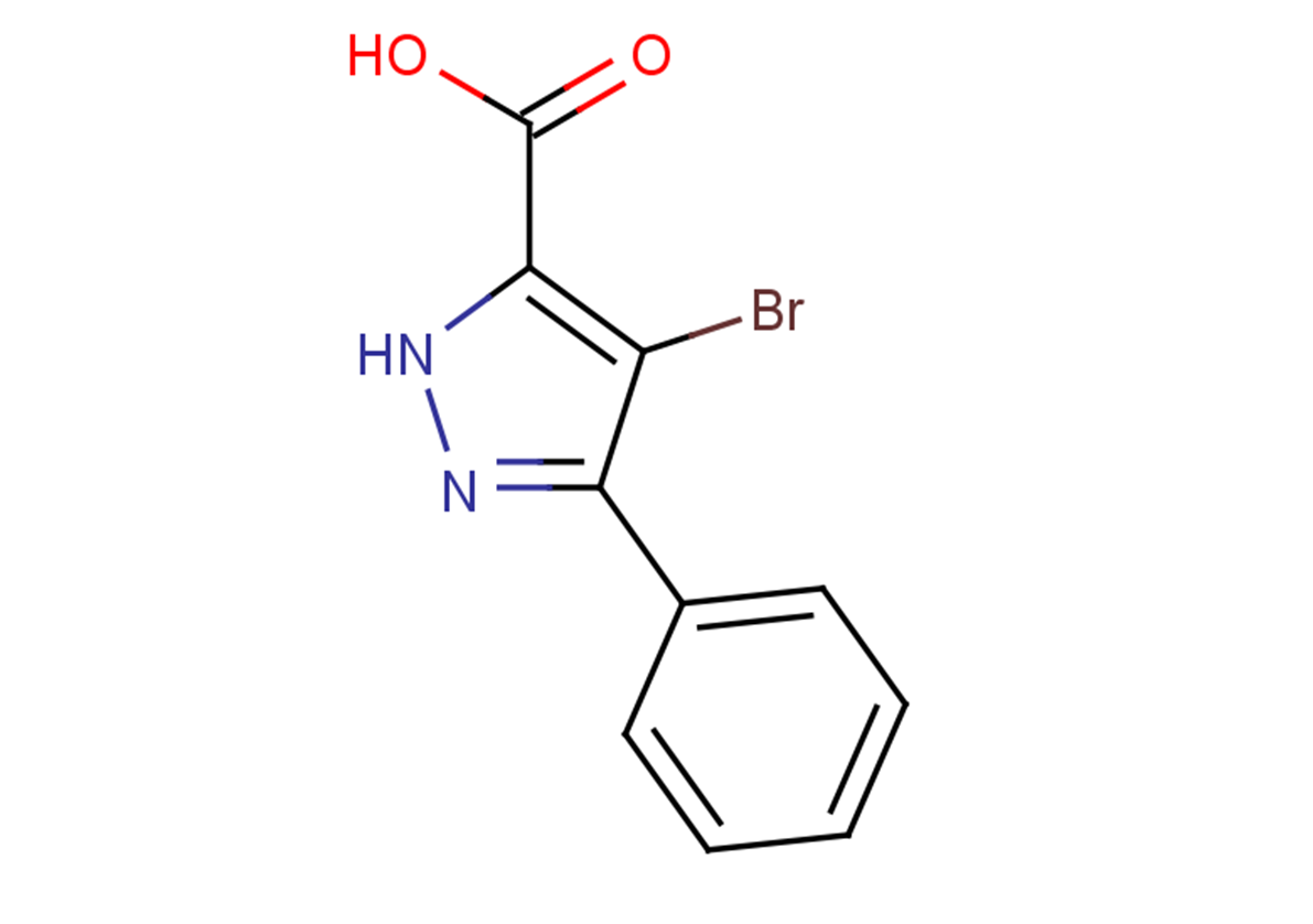 4-bromo-3-phenyl-1H-pyrazole-5-carboxylic acid