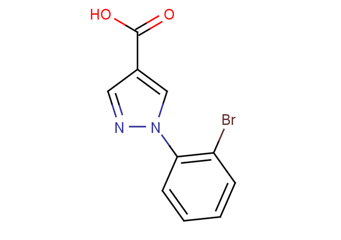 1-(2-bromophenyl)-1H-pyrazole-4-carboxylic acid