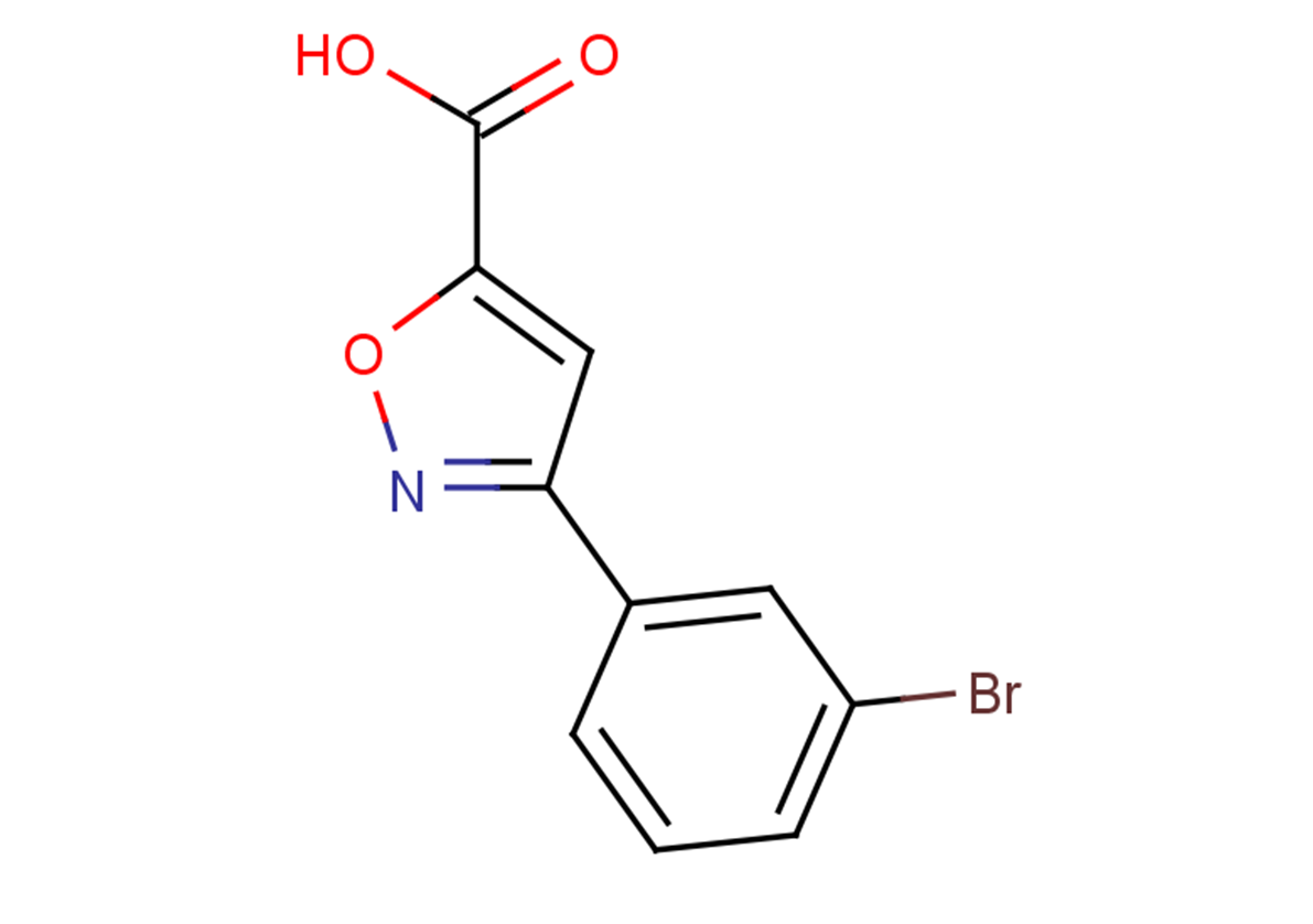 3-(3-bromophenyl)-1,2-oxazole-5-carboxylic acid