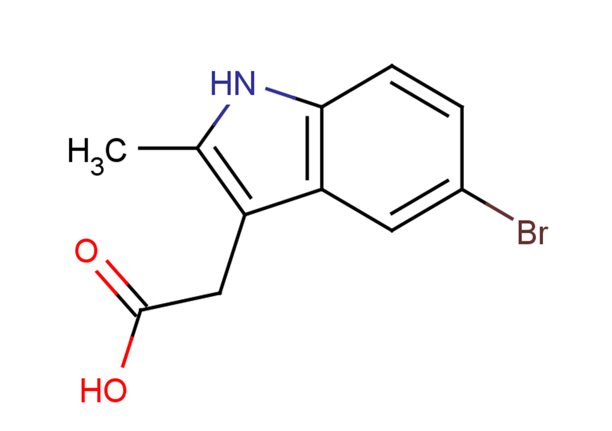 2-(5-bromo-2-methyl-1H-indol-3-yl)acetic acid