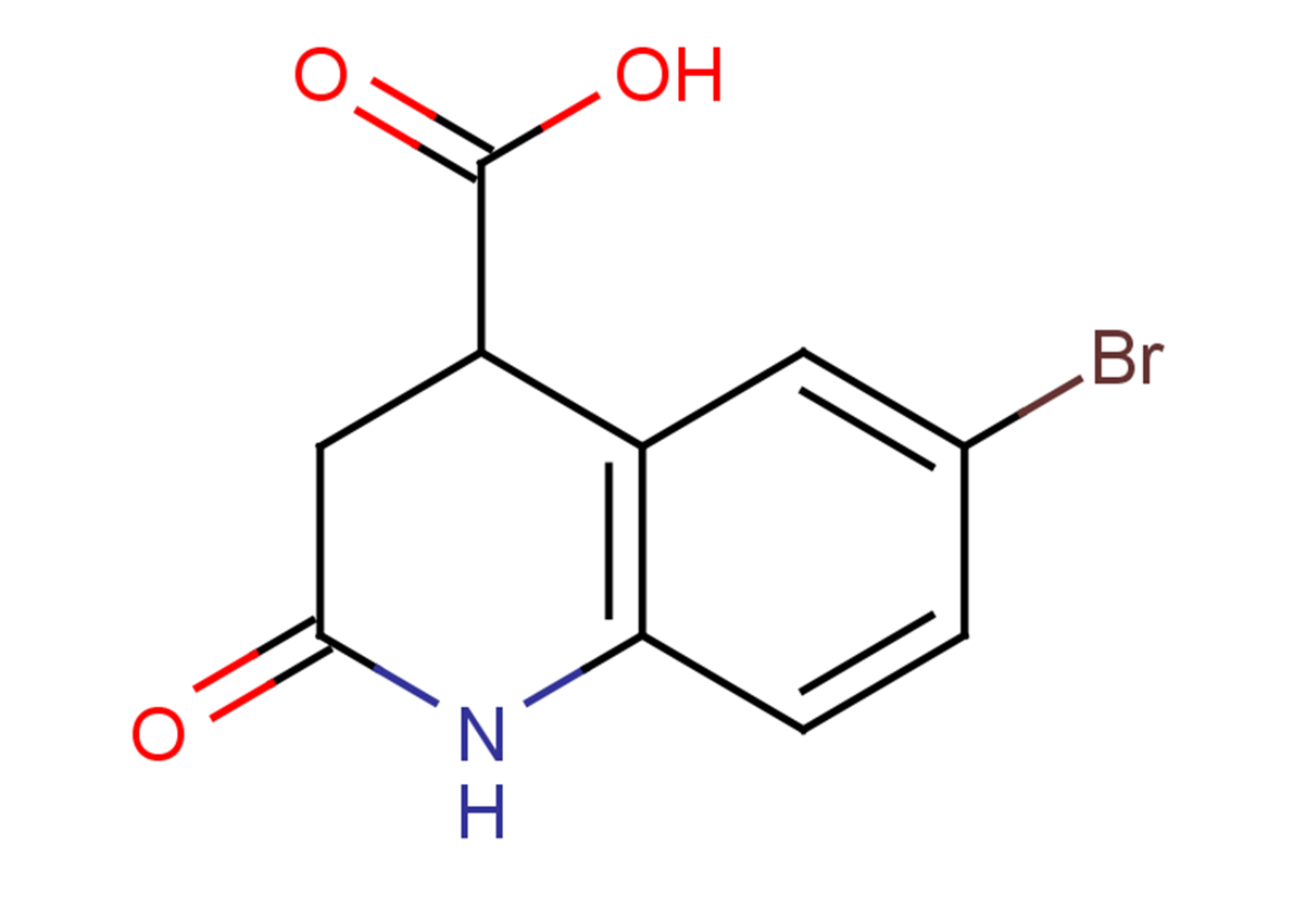 6-bromo-2-oxo-1,2,3,4-tetrahydroquinoline-4-carboxylic acid