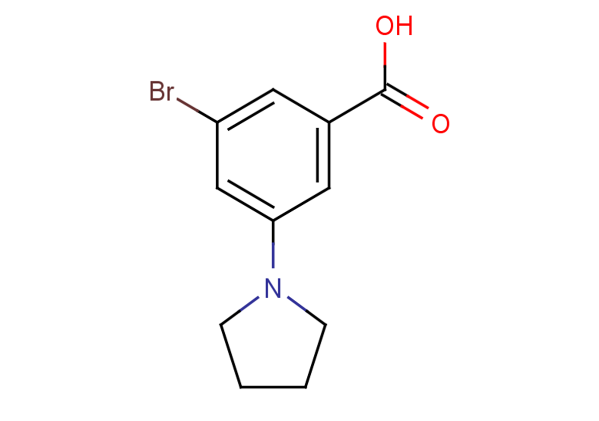 3-bromo-5-(pyrrolidin-1-yl)benzoic acid