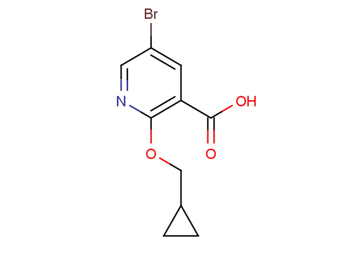 5-bromo-2-(cyclopropylmethoxy)pyridine-3-carboxylic acid