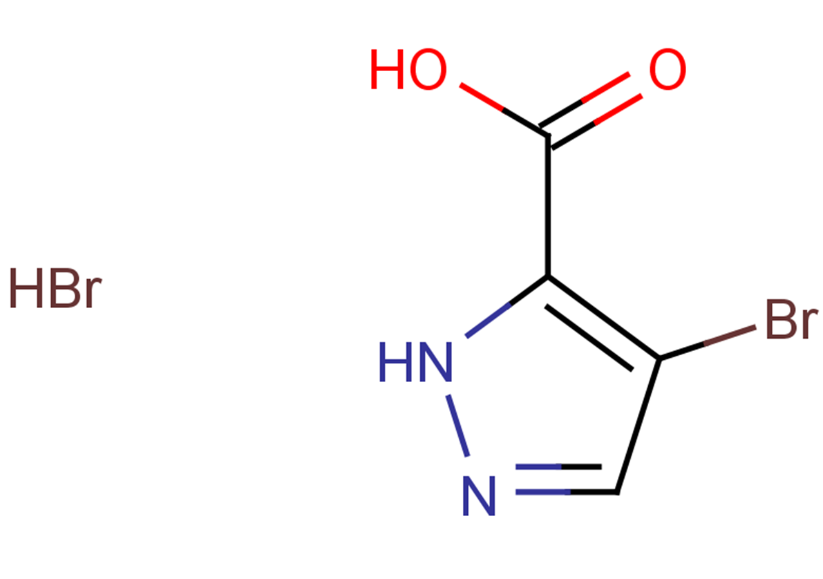 4-bromo-1H-pyrazole-5-carboxylic acid hydrobromide