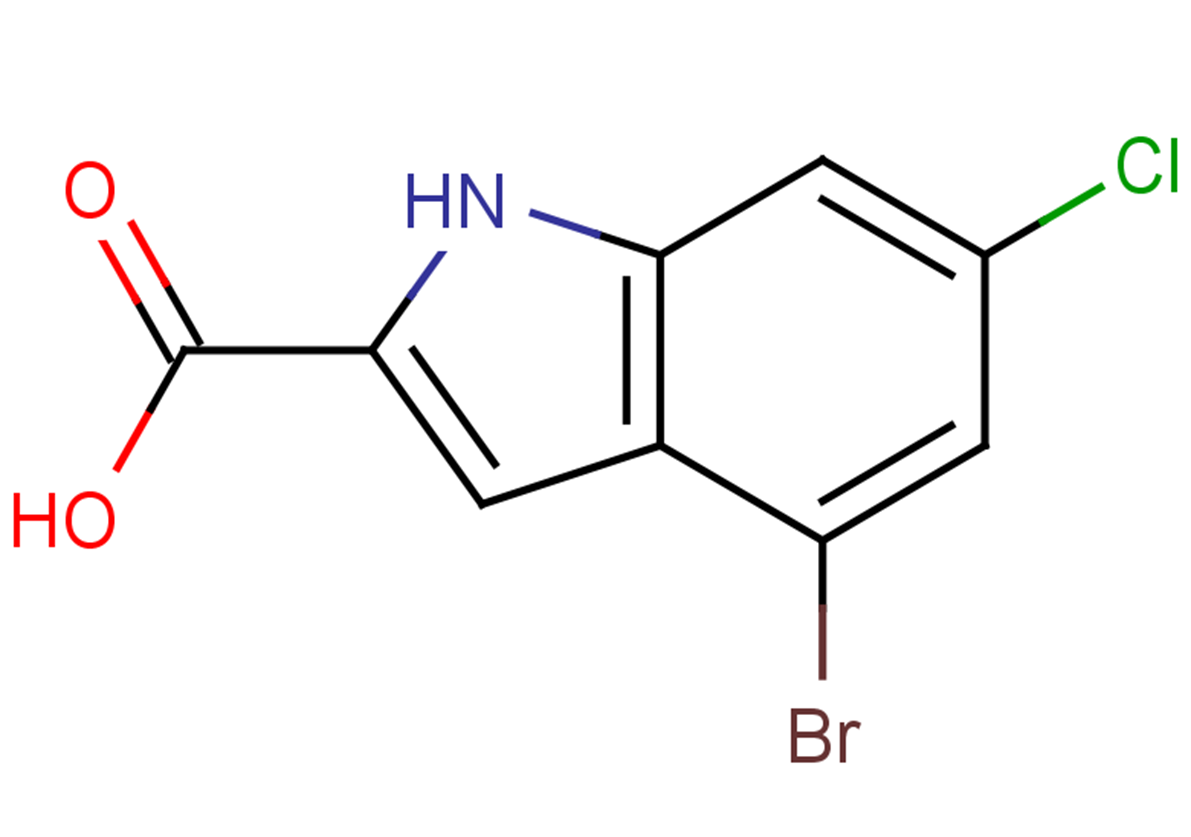 4-bromo-6-chloro-1H-indole-2-carboxylic acid
