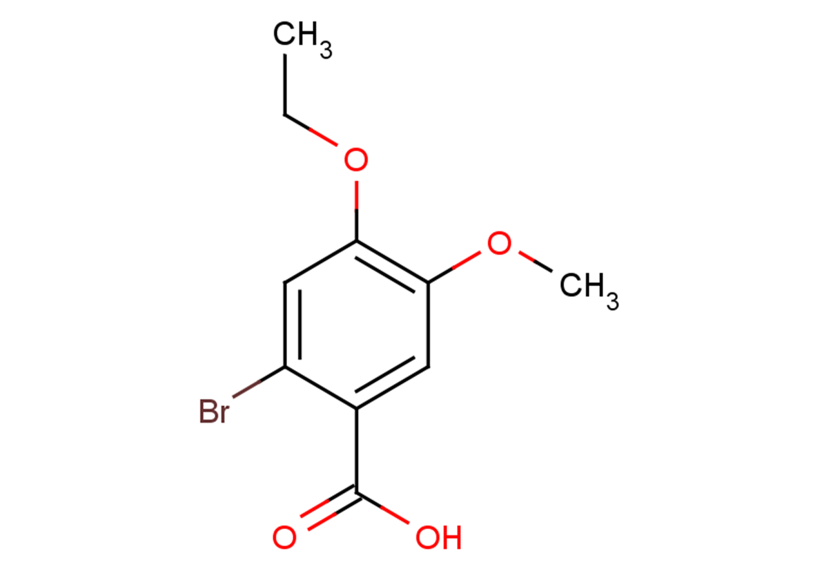 2-bromo-4-ethoxy-5-methoxybenzoic acid