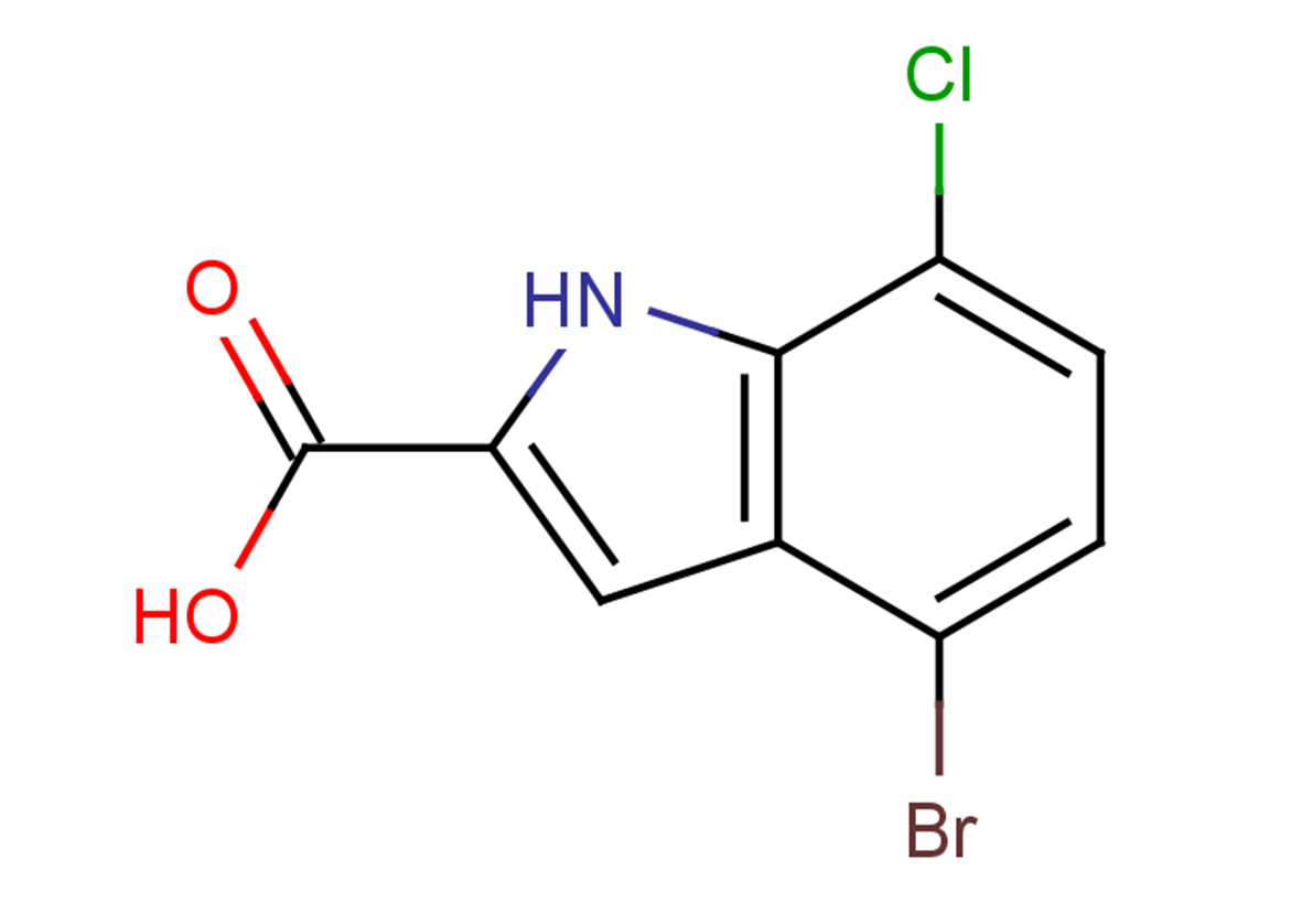 4-bromo-7-chloro-1H-indole-2-carboxylic acid