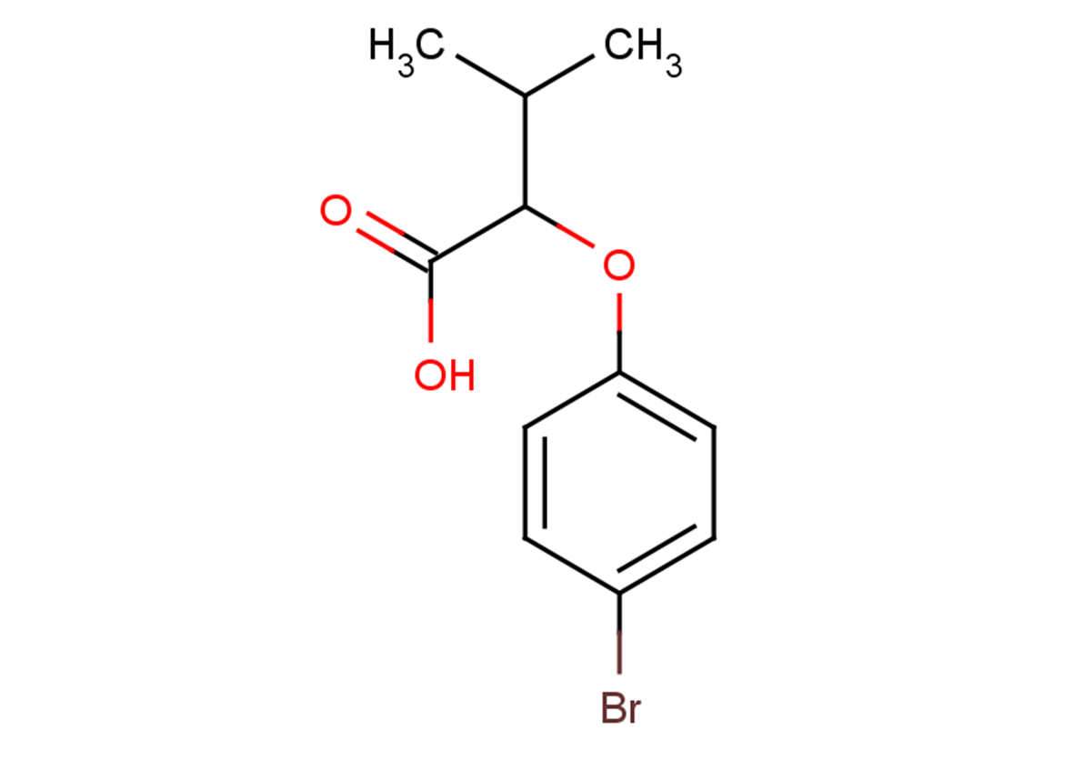 2-(4-bromophenoxy)-3-methylbutanoic acid