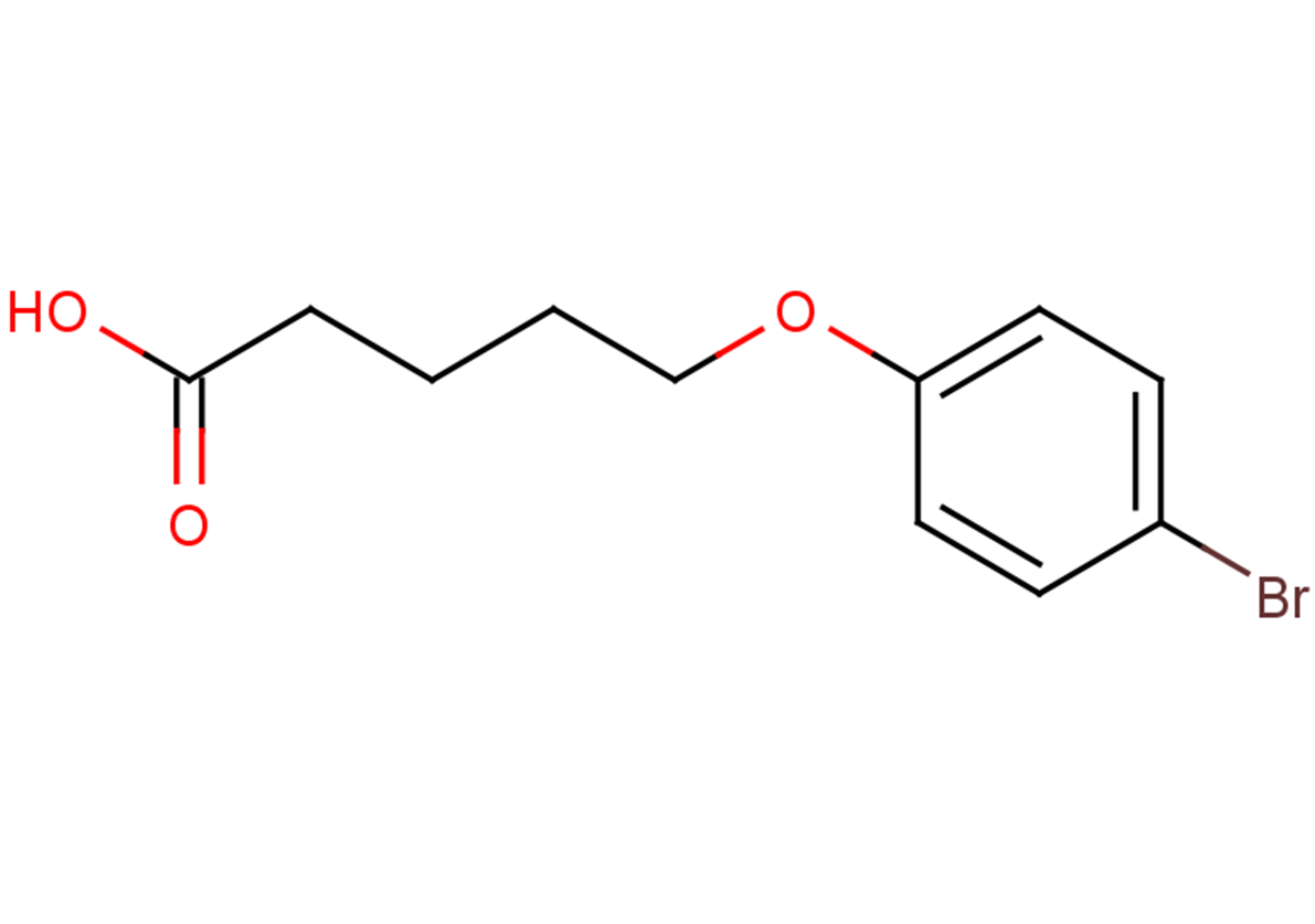 5-(4-bromophenoxy)pentanoic acid