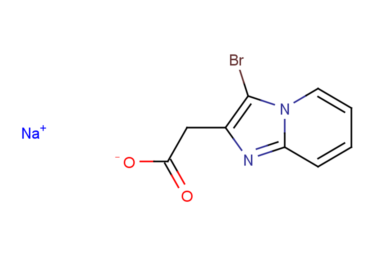 sodium 2-{3-bromoimidazo[1,2-a]pyridin-2-yl}acetate