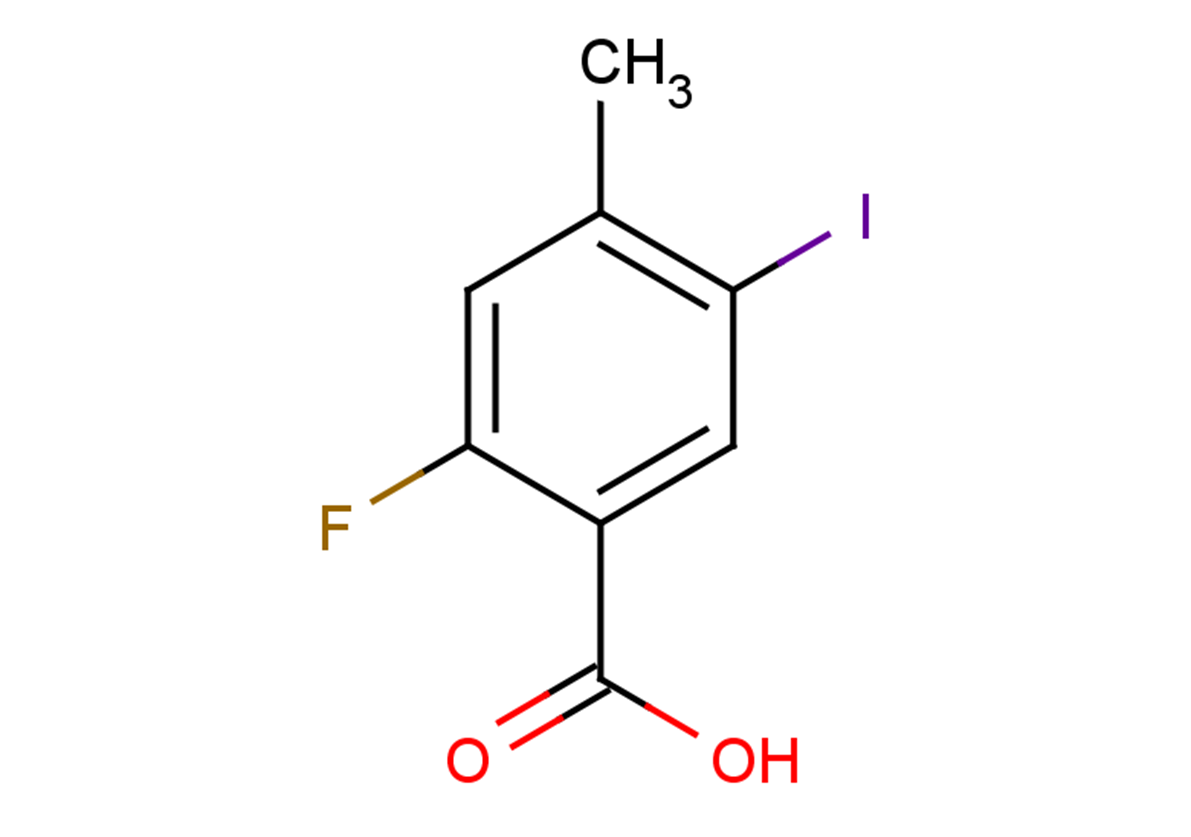 2-fluoro-5-iodo-4-methylbenzoic acid
